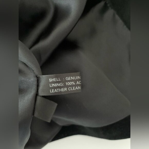 Scully Womens Black Floral Suede Leather Button Western Rodeo Jacket Size 8 - Picture 7 of 12